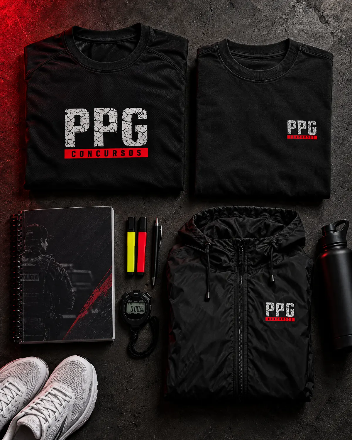 Kit PPG: Dry Fit, Oversized e Corta-Vento